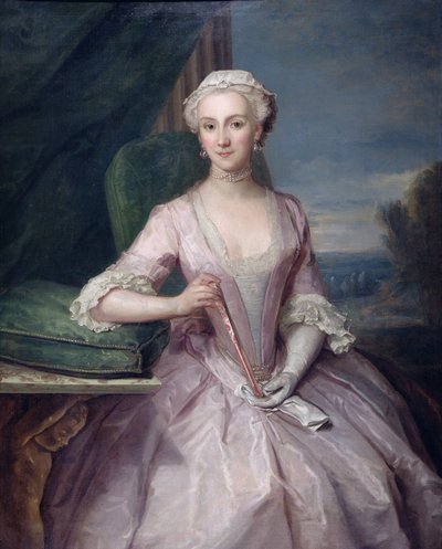 Porträt von Mrs. Shakespeare, 1739 von Philippe Mercier